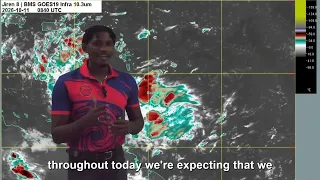 Mostly Cloudy to Overcast🌧️☁️: Daily Weather Briefing 11/10/2026 #BMS #Barbados #Weather