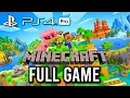 Minecraft PS4 PRO Bedrock Edition - FULL GAME Walkthrough