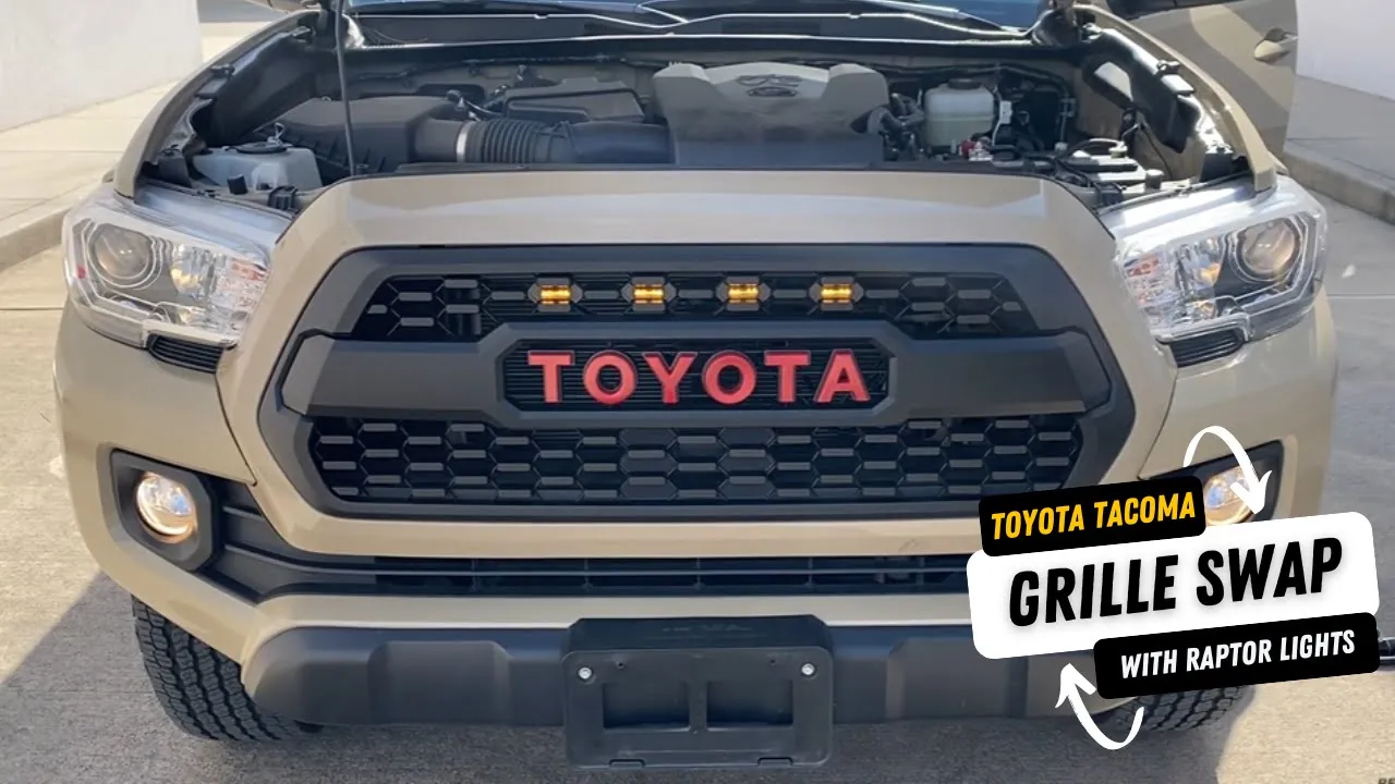 2016-2020 Toyota Tacoma TRD Pro Grille Conversion
