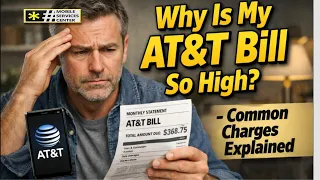 Why Is My AT T Bill So High - Hidden Fees Charges and How to Lower It