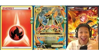 New Mega Charizard Deck Y 300 DMG 1 Hit KO Shrine of Memories Build
