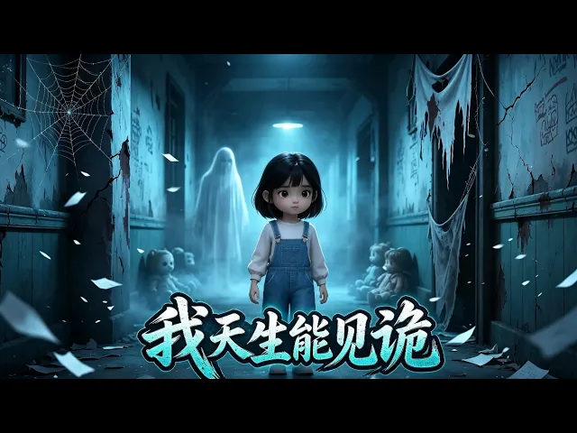 4岁小女孩因能看见鬼魂,意外卷入了一场离奇命案,把冷面刑警队长拿捏得死死的