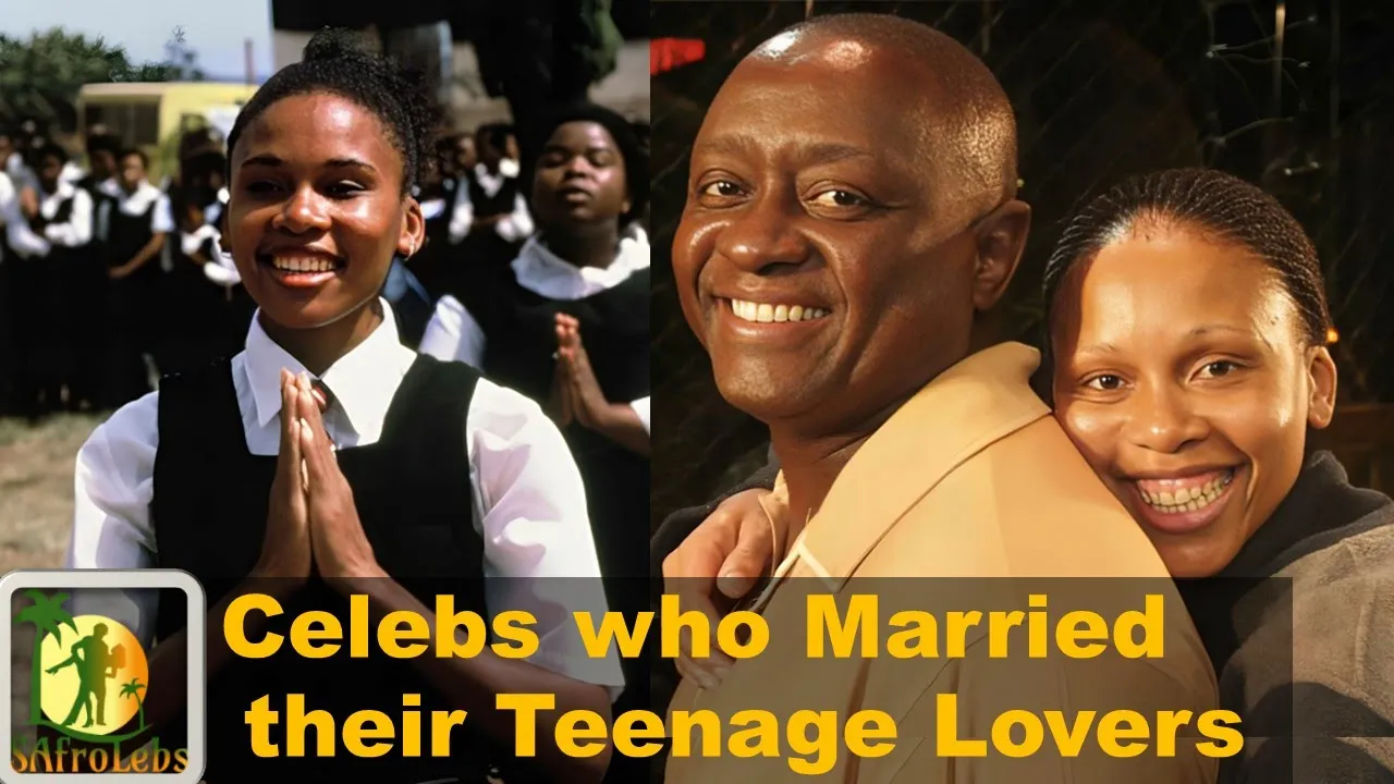 13 Mzansi Celebs who Married their Teenage Lovers