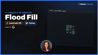 Flood Fill - LeetCode 733 Grid Python