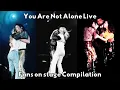 Download Lagu Michael Jackson You Are Not Alone Live 1995-1997 (Fans on stage Compilation)