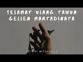 Download Lagu SELAMAT ULANG TAHUN - GELLEN MARTADINATA