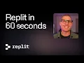 Replit in 60 seconds