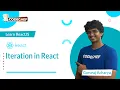 Iteration in React Learn ReactJS CodeChef Learn Series