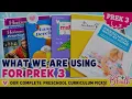 WHAT WE RE USING FOR PRE-K3 2026 2027 Homeschool Curriculum Choices