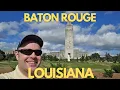 How to Visit BATON ROUGE Baton Rouge Louisiana Travel Vlog