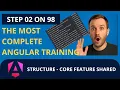 Angular Training - Step 02 Project Cleanup and Initial Structure Setup