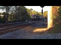 NS 15T stopped at Waynesboro VA with 4 units