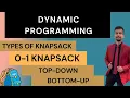 5 a 0-1 Knapsack Dynamic Programming
