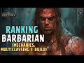 Pillars of Eternity 2 Deadfire - Ranking All 11 Classes Part 1 Barbarian Multiclassing Build