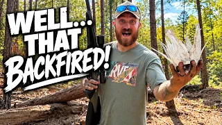 We Blew Up Trees and BROKE my Side By Side..