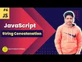 JavaScript String Concatenation JavaScript Tutorial