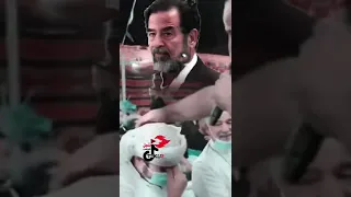 من عقب صدام حسين الرجال ماتبكي الا علي الرجال 