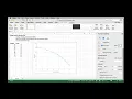 Polynomial curve fit using Excel for Macintosh