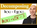 Decomposing Functions h x f g x