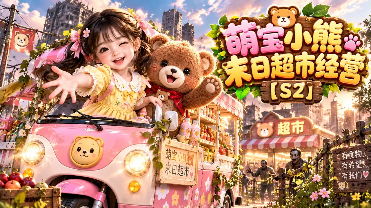 萌宝小熊末日超市经营 S