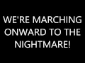 DA Games - March Onward To Your Nightmare - FNAF Lyrics