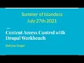 Content Access Control with Drupal Workbench