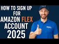 HOW TO create AMAZON FLEX account in 2025 FULL TUTORIAL