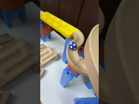 マーブルランレース Trix Track and HABA mixed course 239 #マーブルラン #marblerun #marblesrace #ビー玉転がし #TrixTrack
