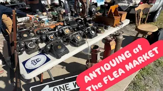 This is why I Love Flea Markets Antiquing at a Florida Flea Market Shop With Me Vlog
