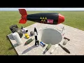 Garry s Mod Nuclear Bombs Testing Into The Giant Pit BOOM