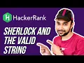 HackerRank - Sherlock and the Valid String Full solution with examples and visuals