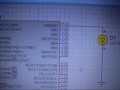 LED Blinking simulation on Proteus