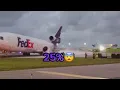 Evolution of FedEx flight 80