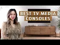 BEST TV STANDS MEDIA CONSOLES What to Look For Where to Buy