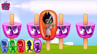 Learn Colors With Pj Masks Ice Creams For Kids Colors For Children HD 