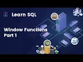 SQL Tutorial 14 Window Functions Part 1 - Sum Over Partition By