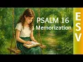 Psalm 16 ESV Memorization Song - One Hour Scripture Music