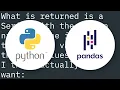 Pandas Select DataFrame columns using boolean