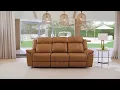 Grady Power Recliner Sofa Premium Comfort Flip-Down Table