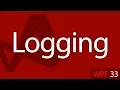 C WPF UI Tutorials 33 - Application Logging Debug Console Logger