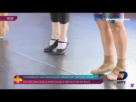 Balé traz saúde e bem-estar para idosos em Criciúma
