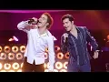 Download Lagu Gemeliers imita a Àlex Casademunt y Bustamante en 'Dos hombres y un destino' - Tu Cara Me Suena