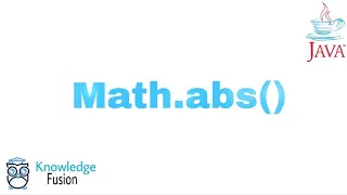 Math abs function in JAVA ICSE