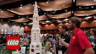 Huge LEGO The Lord of the Rings Tower of Ecthelion