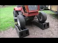 Use My Harbor Freight Ramps to Sharpen Riding Mower Blades