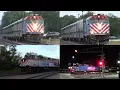 Metra PM rush hour at Barrington IL 2023