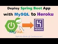 Deploy Spring Boot App with MySQL Database to Heroku using Git and Heroku CLI