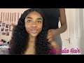 INSTALLING STYLING MY CURLY WIG Ali Julia Hair