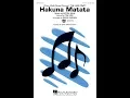 Lagu Hakuna Matata (from The Lion King) (SATB Choir) - Arranged by Roger Emerson
