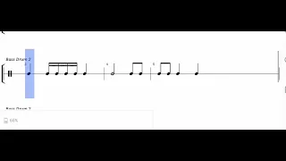 م نبيـــــــه تمرين صولفيج إيقاعي ميزان 3 4 بسيط 